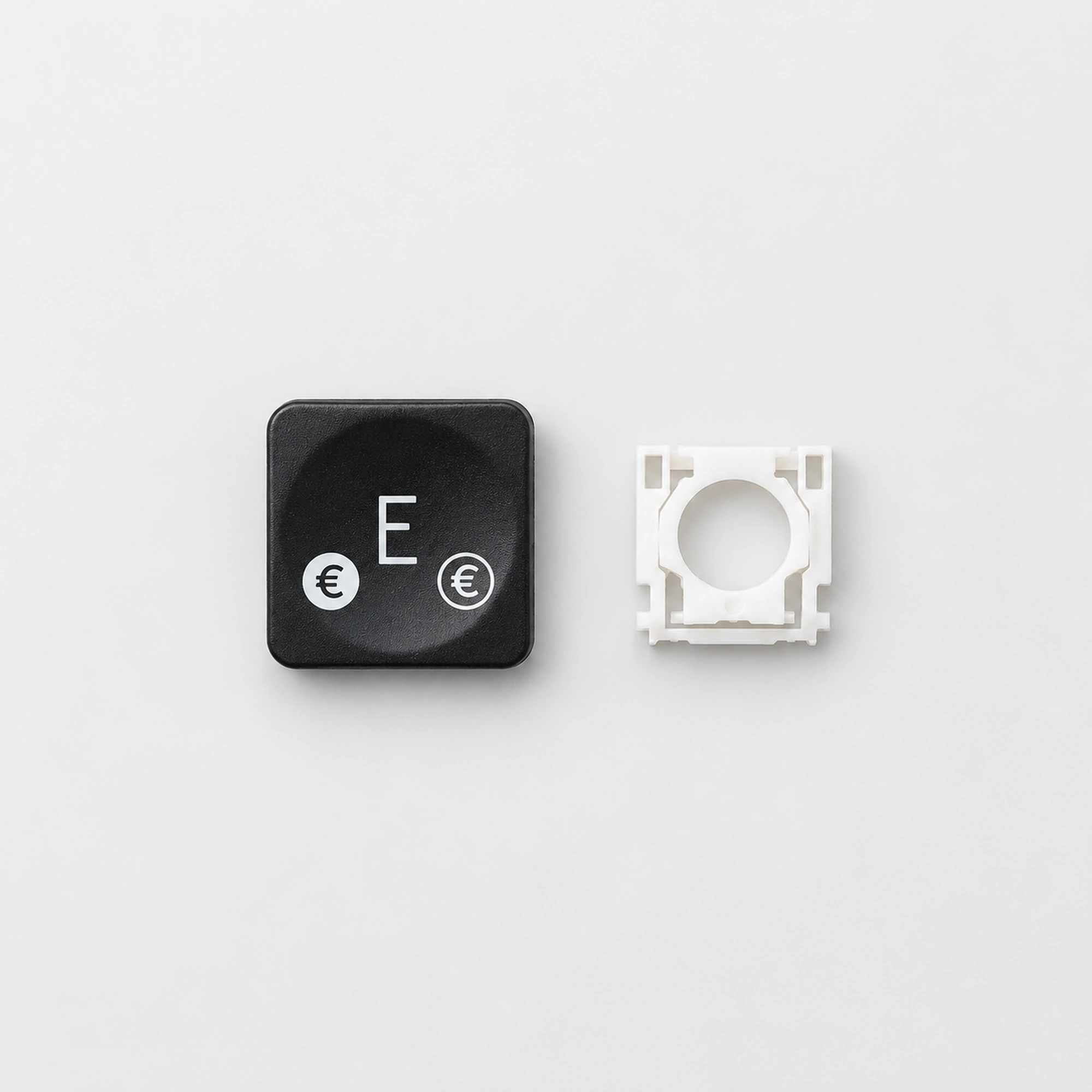 Ersatztaste mit Mechanik für Logitech MX Keys in Graphit