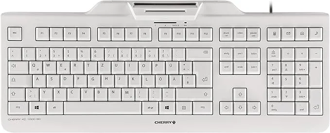 CHERRY KC 1000 SC Tastatur mit integriertem SmartCard Reader